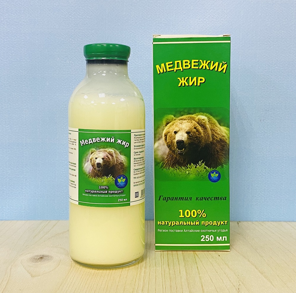 Медвежий жир 250 мл купить в Воронеже